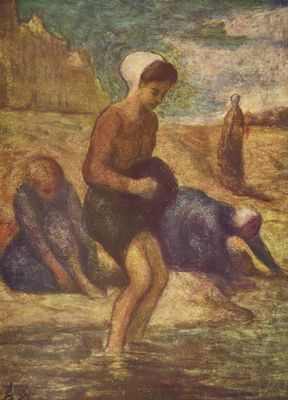 Daumier, Bathing Girls